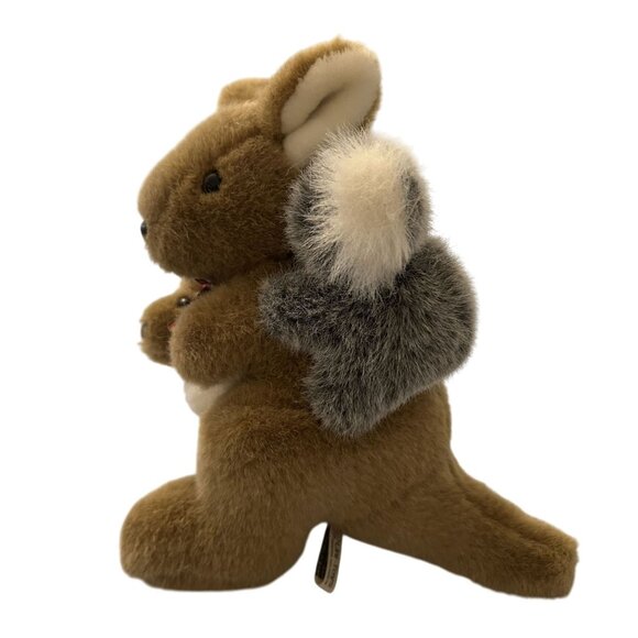 Uni-Toys Kangaroo Plush With Joey & Koala Australian Toys Wombat Plush Stuffed - Picture 3 of 6